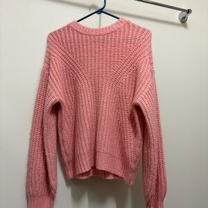 A New Day Pink Cable Knit Sweater size Small